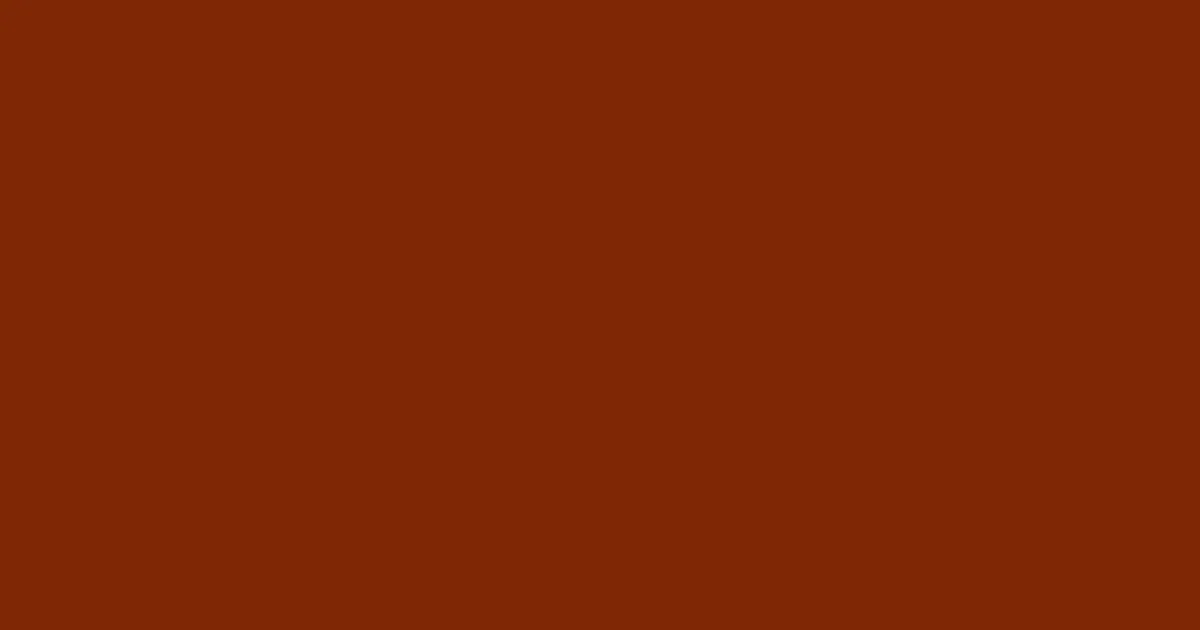 #7e2705 kenyan copper color image