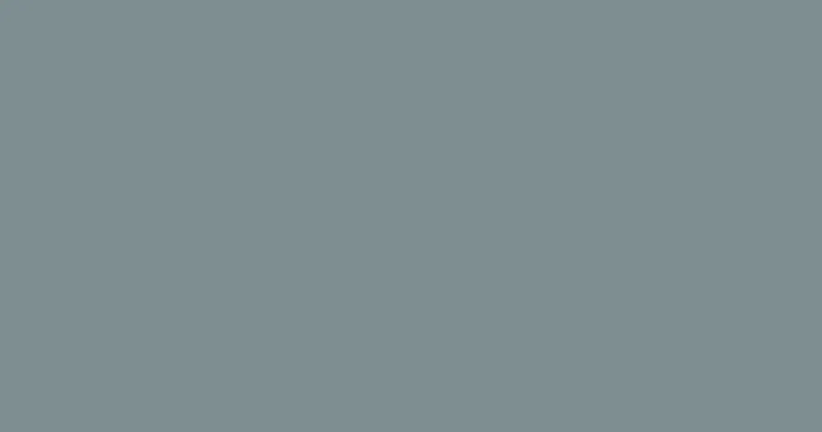 #7e8e91 oslo gray color image