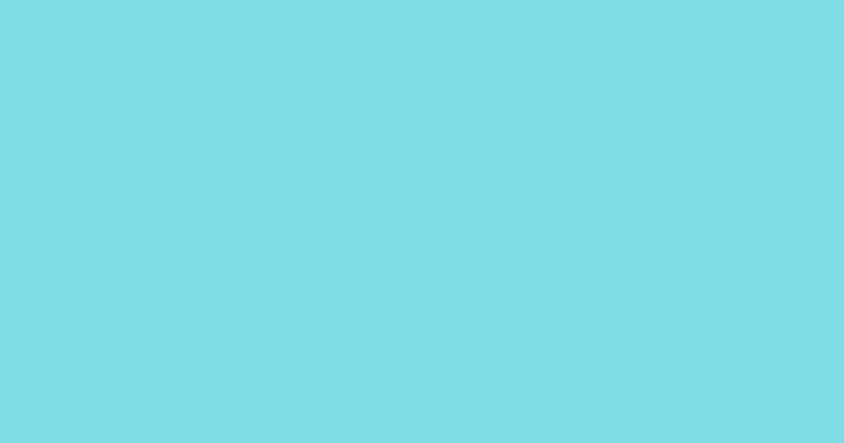 #7edce3 aquamarine color image