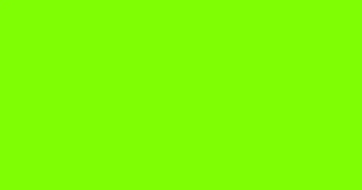 #7efe04 chartreuse color image