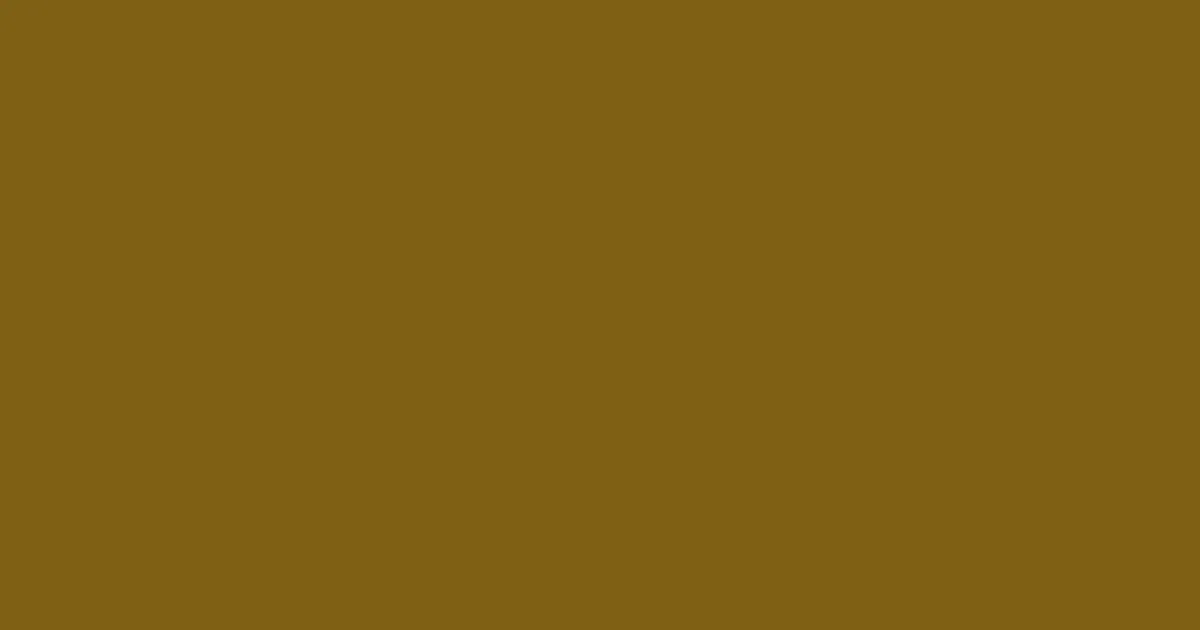 #7f6014 raw umber color image