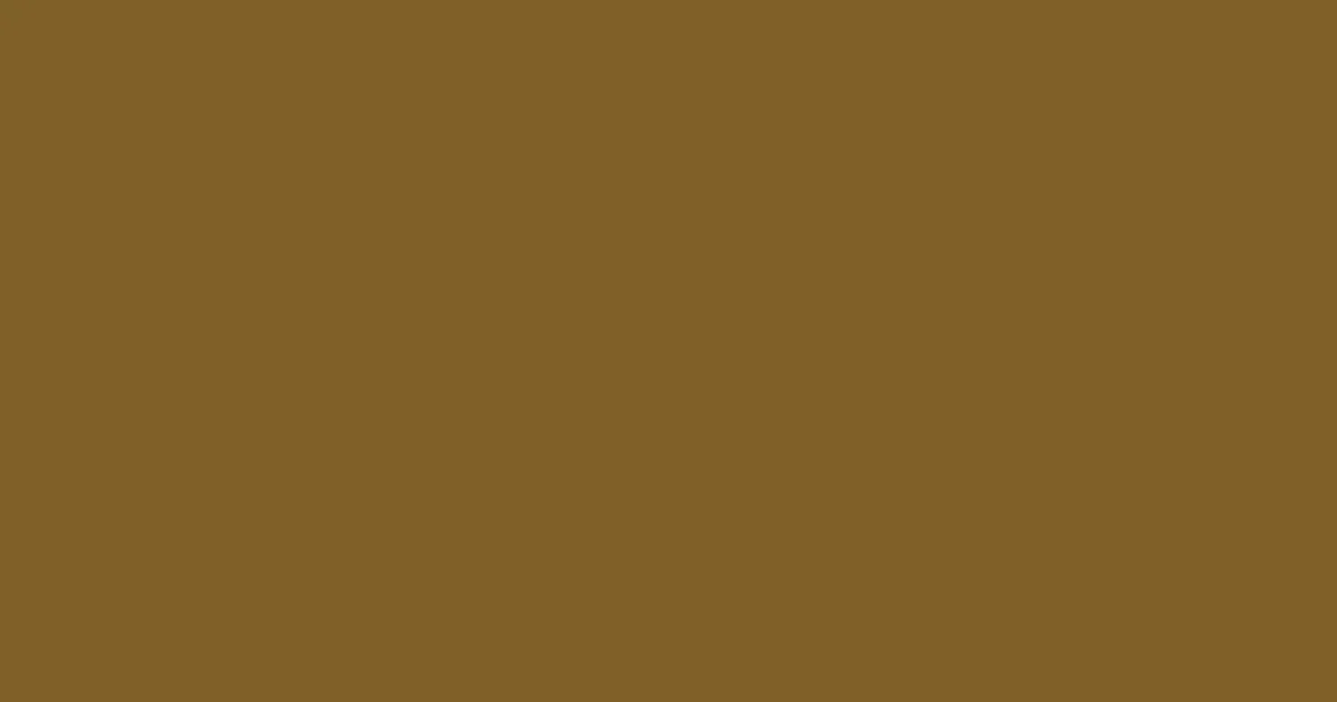 #7f6028 raw umber color image
