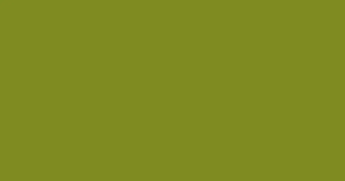 #7f8b22 wasabi color image