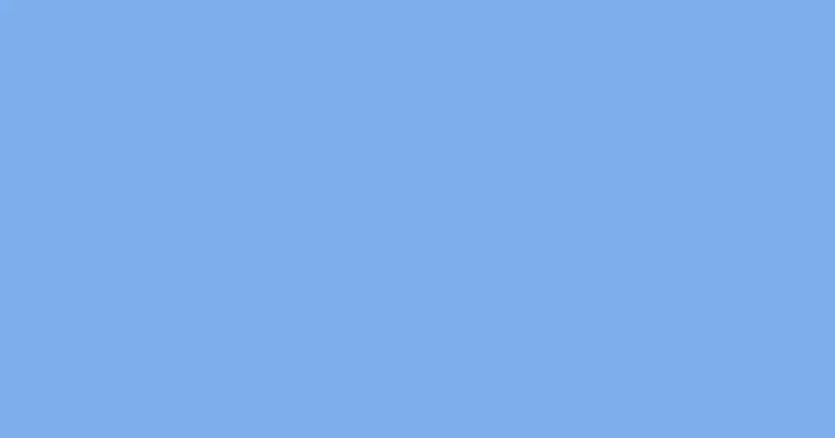 #7fafed jordy blue color image