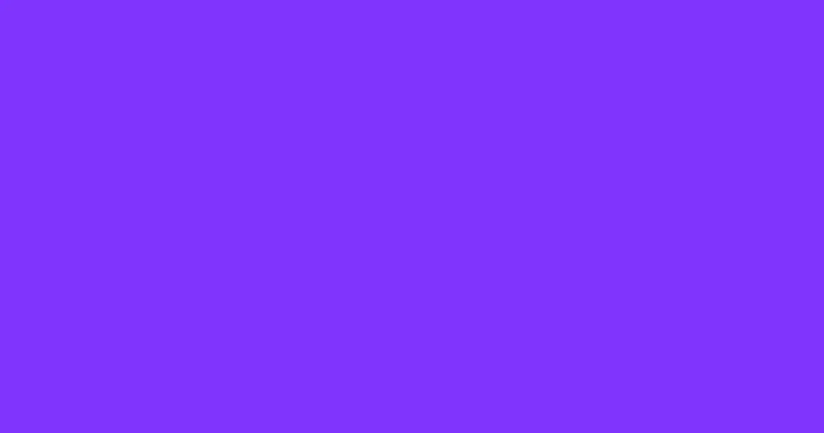 #8034fc electric violet color image