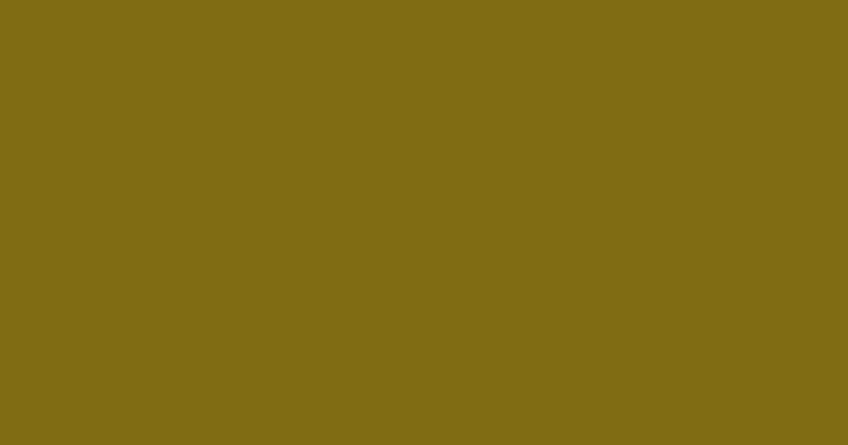 #806c14 olivetone color image