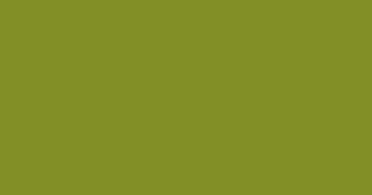 #808f27 wasabi color image