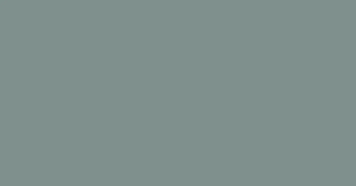 #808f8c gunsmoke color image