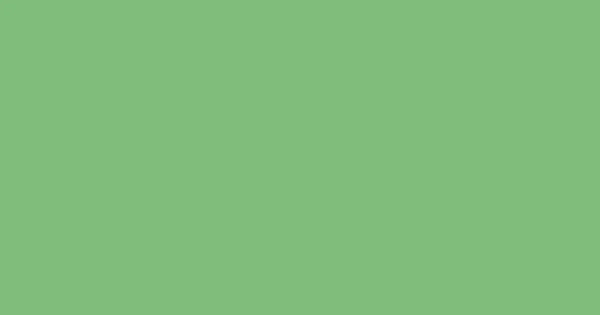 #80bc7b fern color image