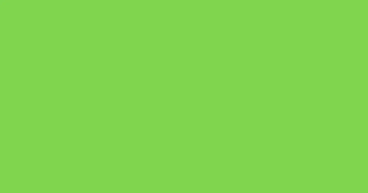 80d64e - Conifer Color Informations