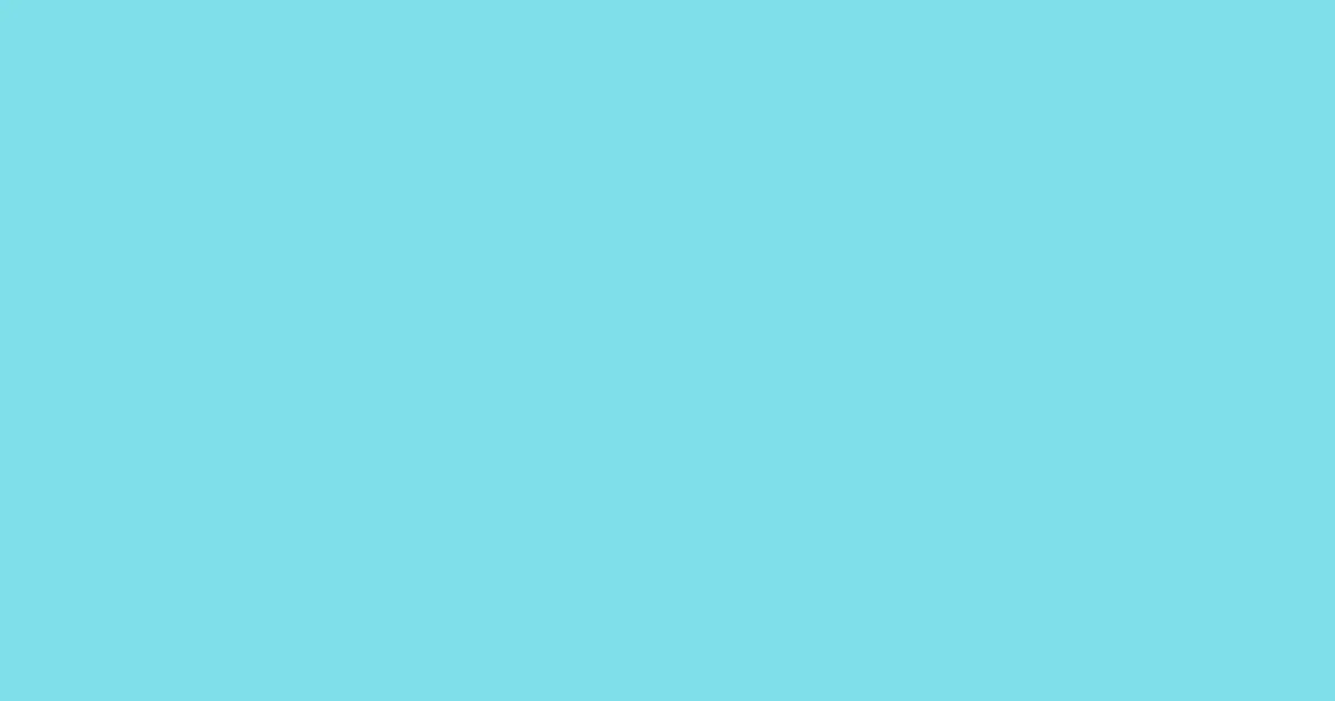 #80dfea sky blue color image