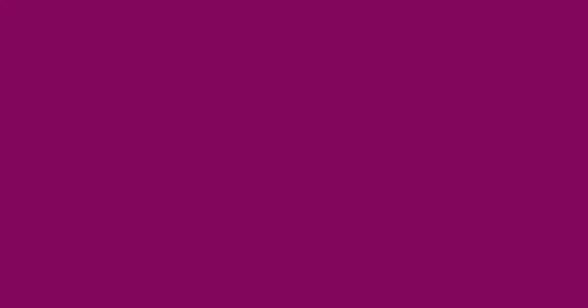 #81075c cardinal pink color image