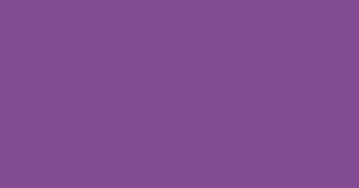 #814a92 vivid violet color image
