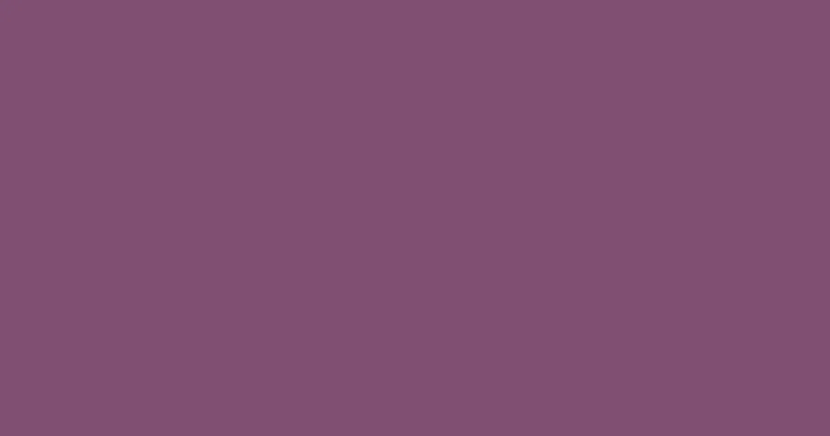 #814f72 twilight lavender color image