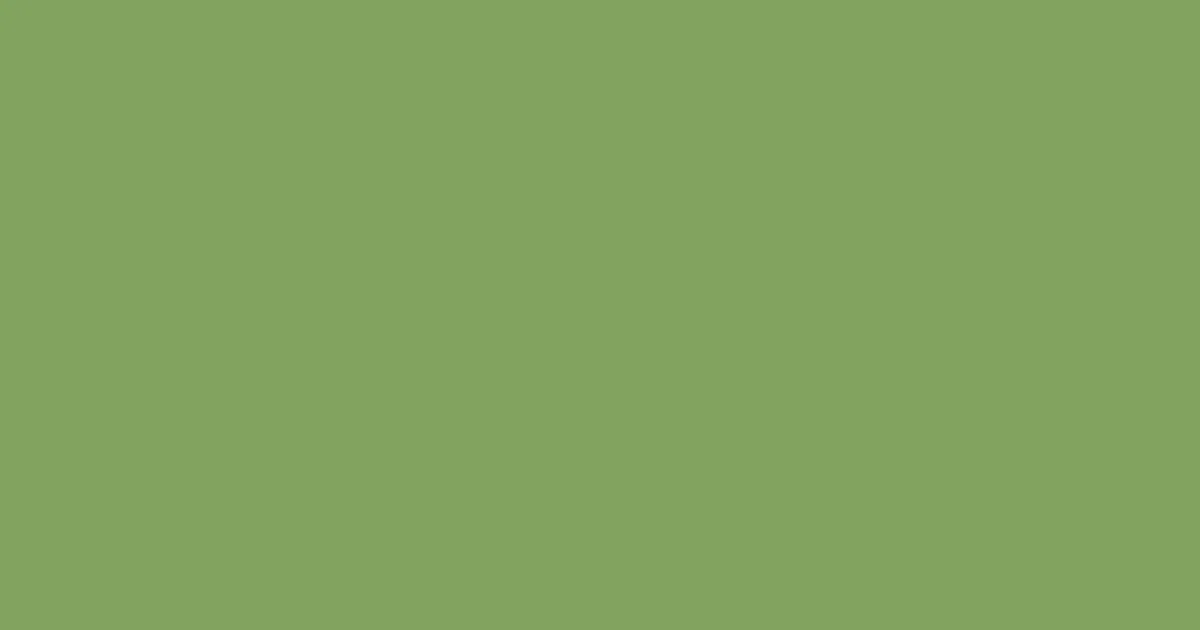 #81a35f asparagus color image