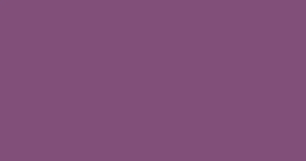 #824f79 razzmic berry color image