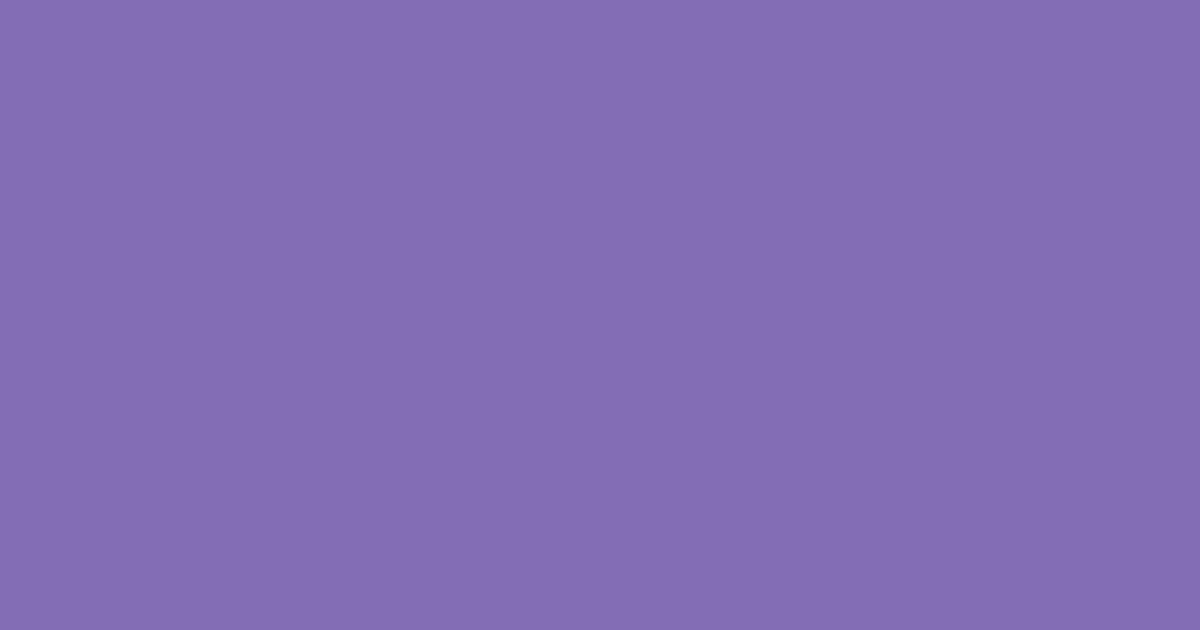 #826db1 violet purple color image