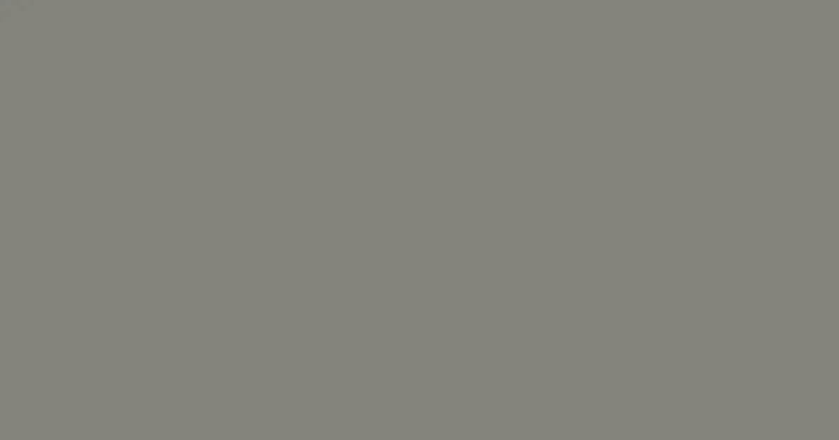 #82827b friar gray color image