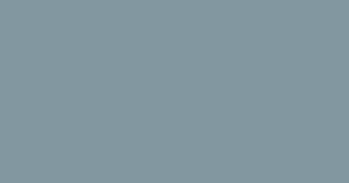 #82969f regent gray color image