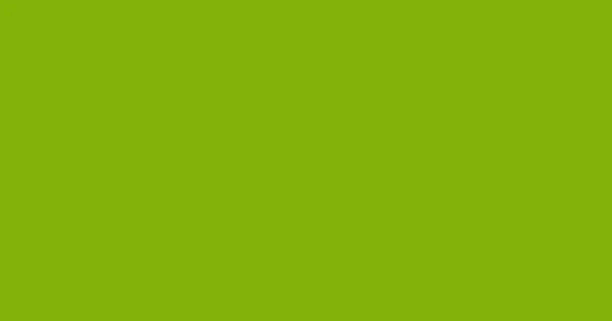 #82b307 pistachio color image