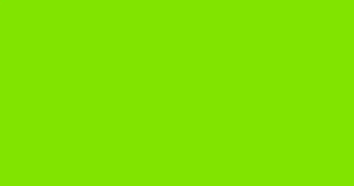82e400 - Alien Armpit Color Informations