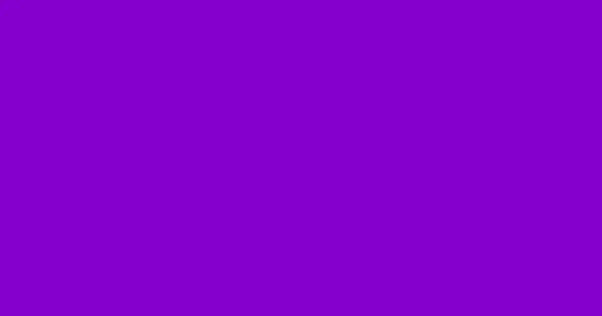 #8300cb electric violet color image