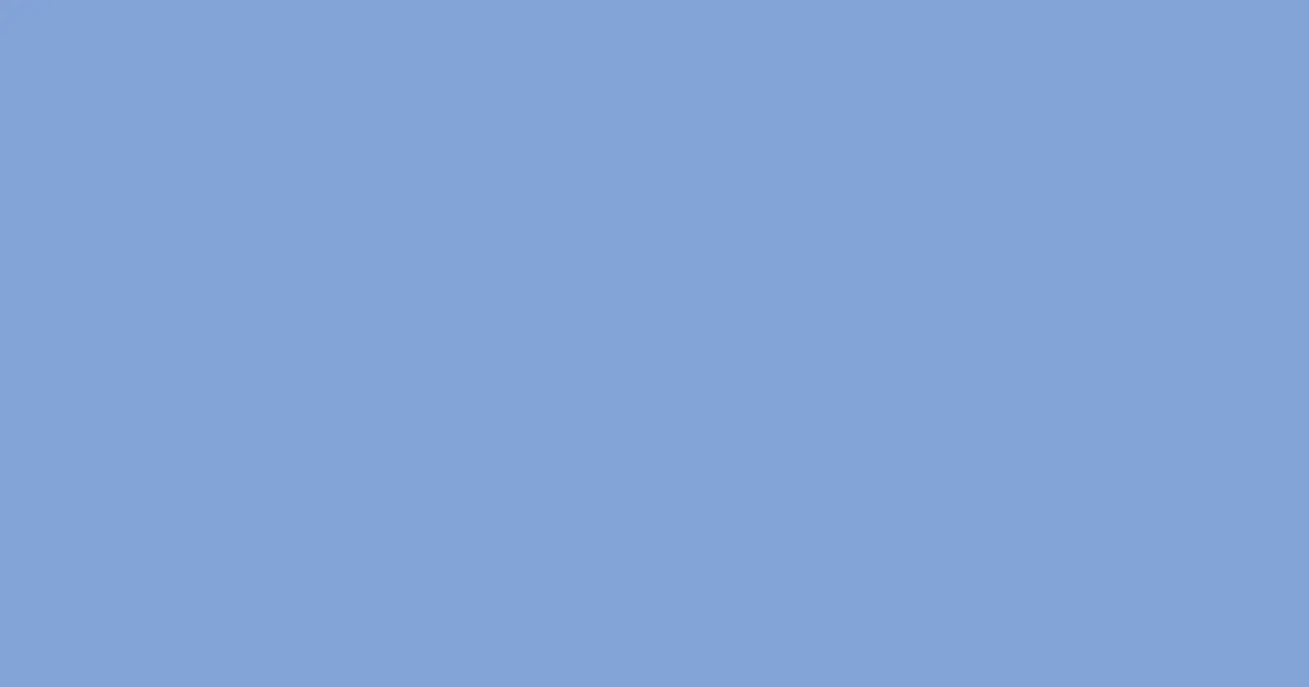 #83a3d6 chetwode blue color image