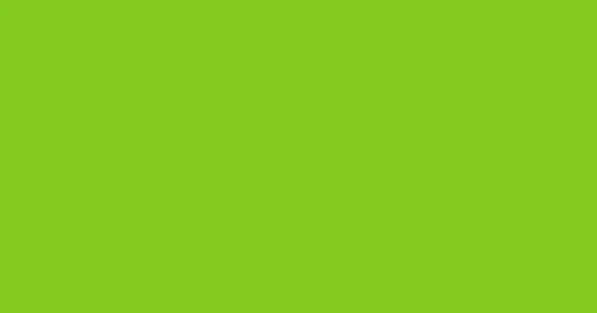 #83c91e lima color image
