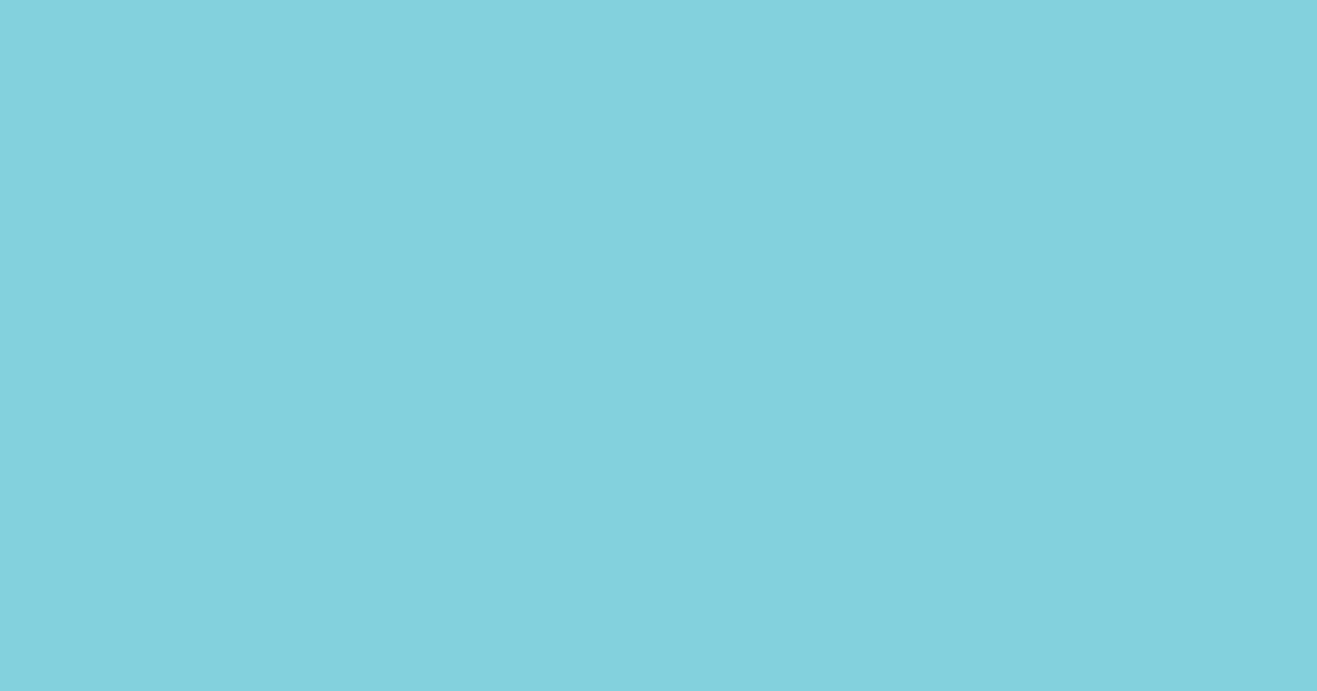 #83d1e0 aquamarine color image