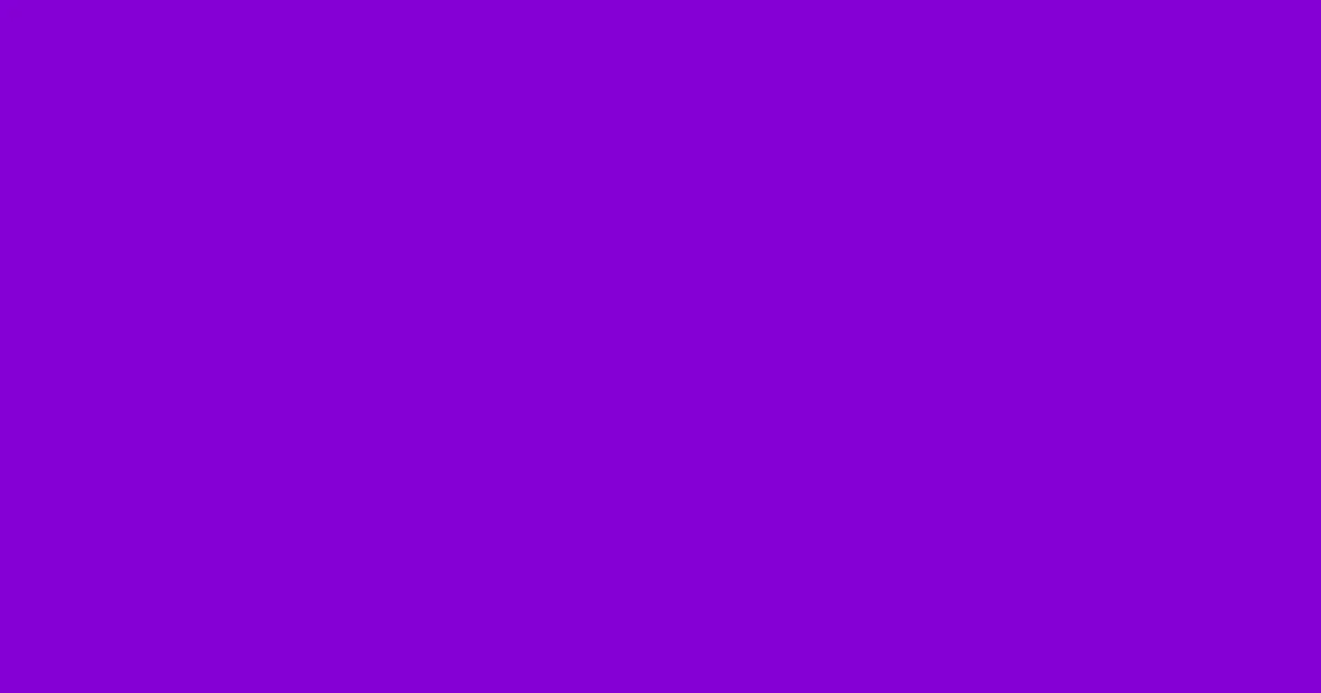 #8400d5 electric violet color image