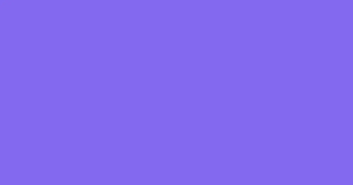#8469ef cornflower blue color image