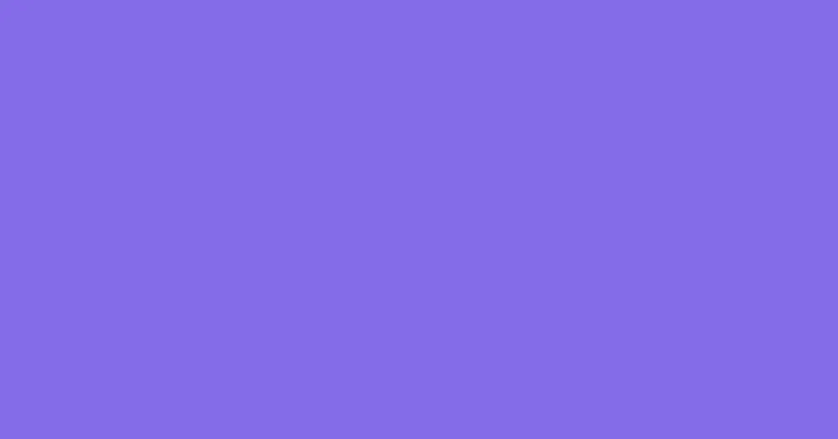 #846be8 medium purple color image