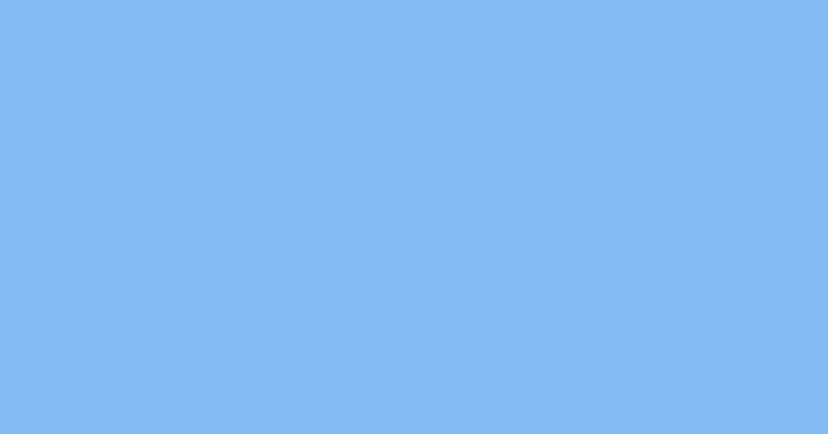 #84bbf4 jordy blue color image