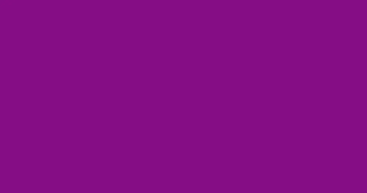 #850d85 violet eggplant color image