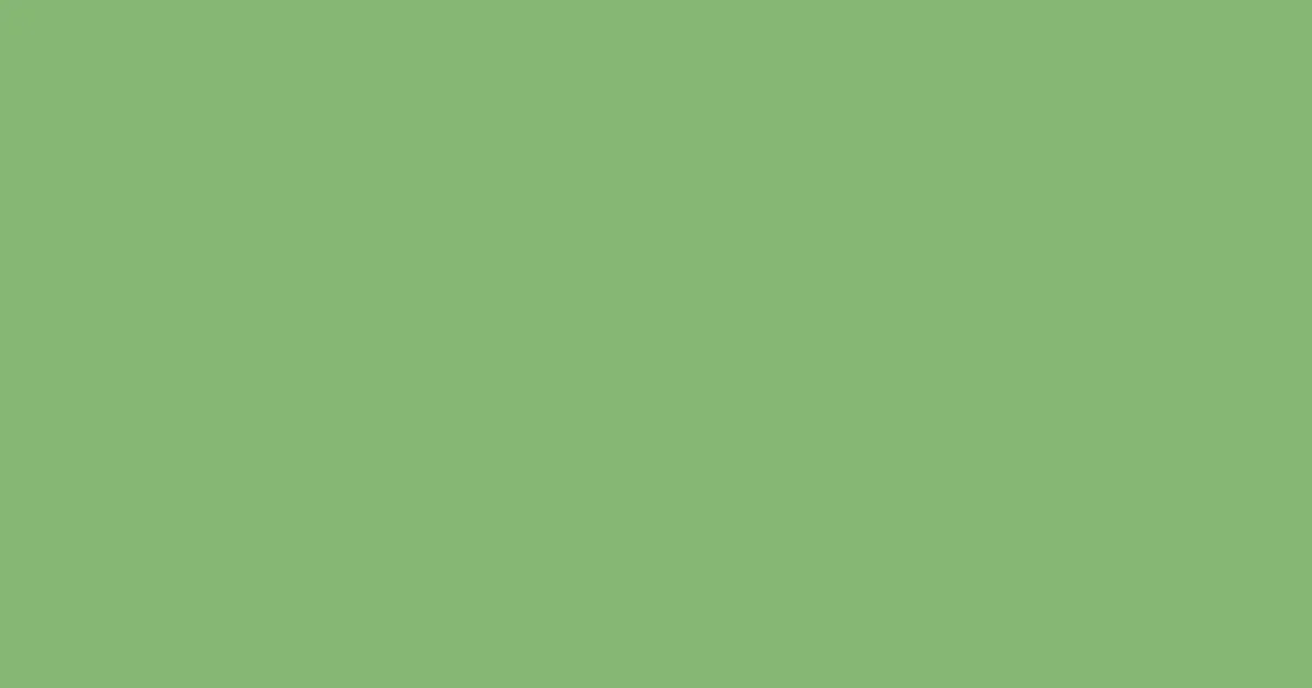 #85b874 olivine color image
