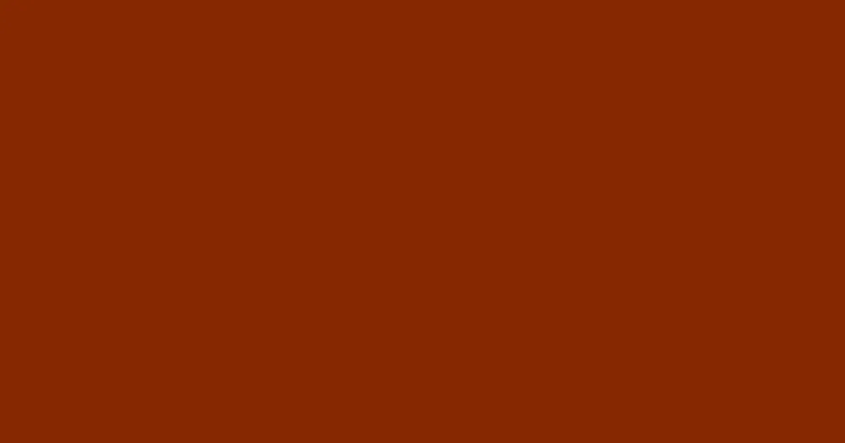 #862800 red beech color image