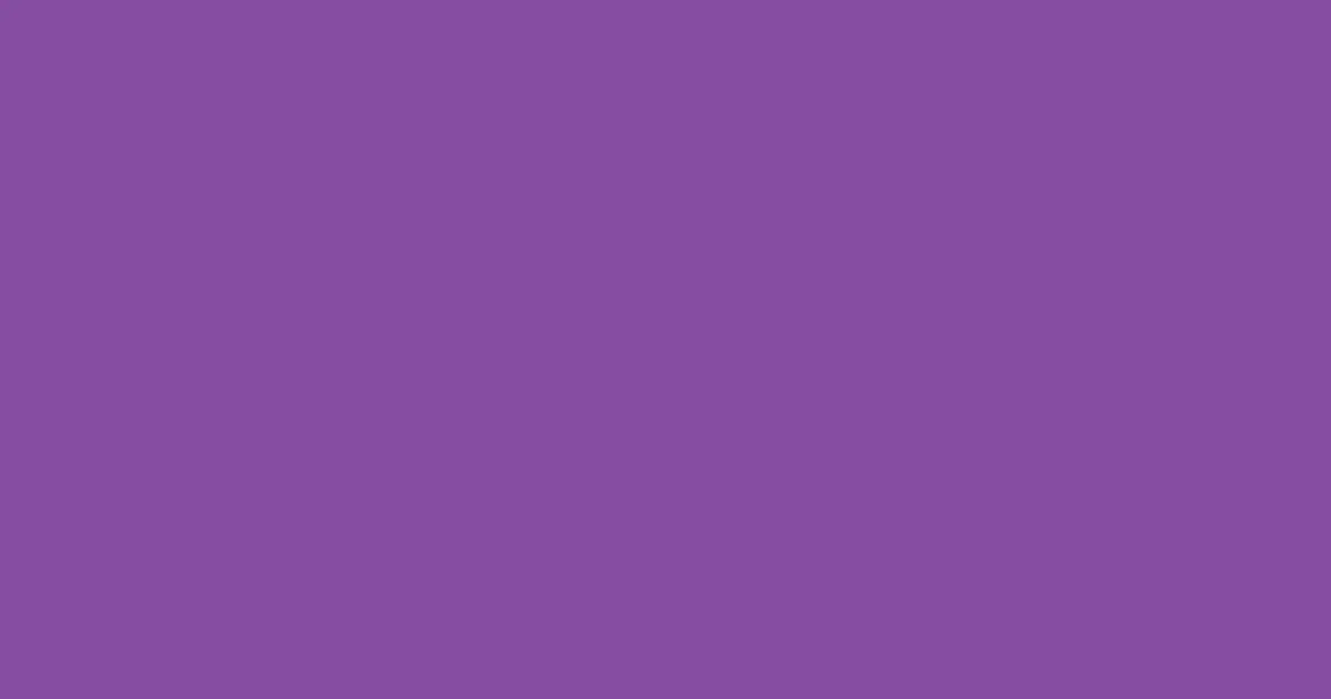 #864ca1 vivid violet color image