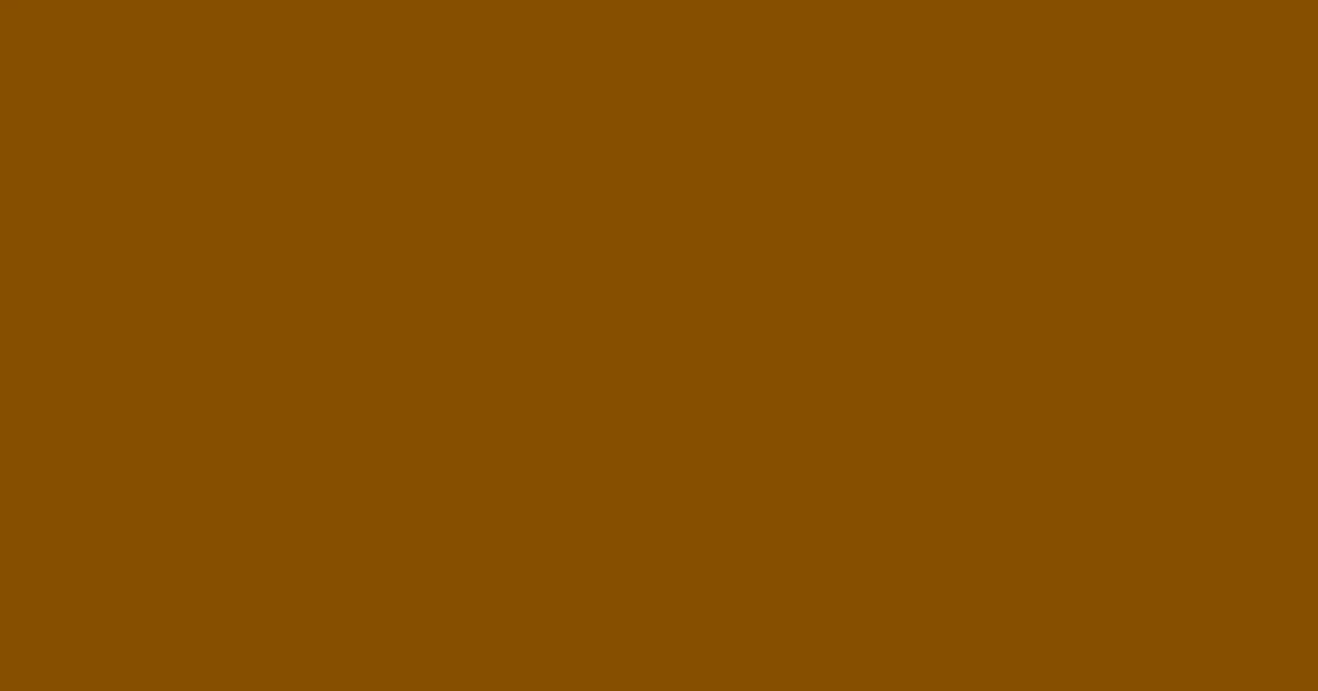 #864f00 brown color image