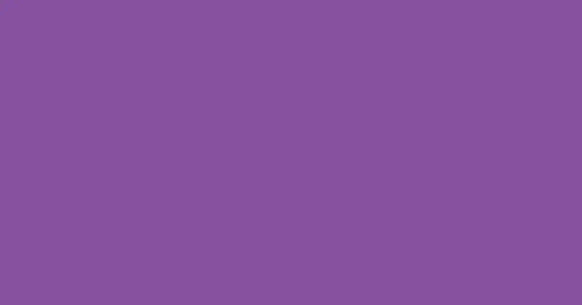 #864fa0 vivid violet color image