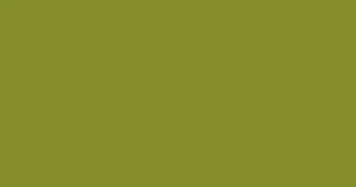 #868e2b wasabi color image