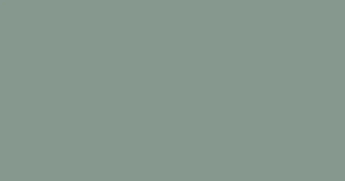 #86988d mantle color image