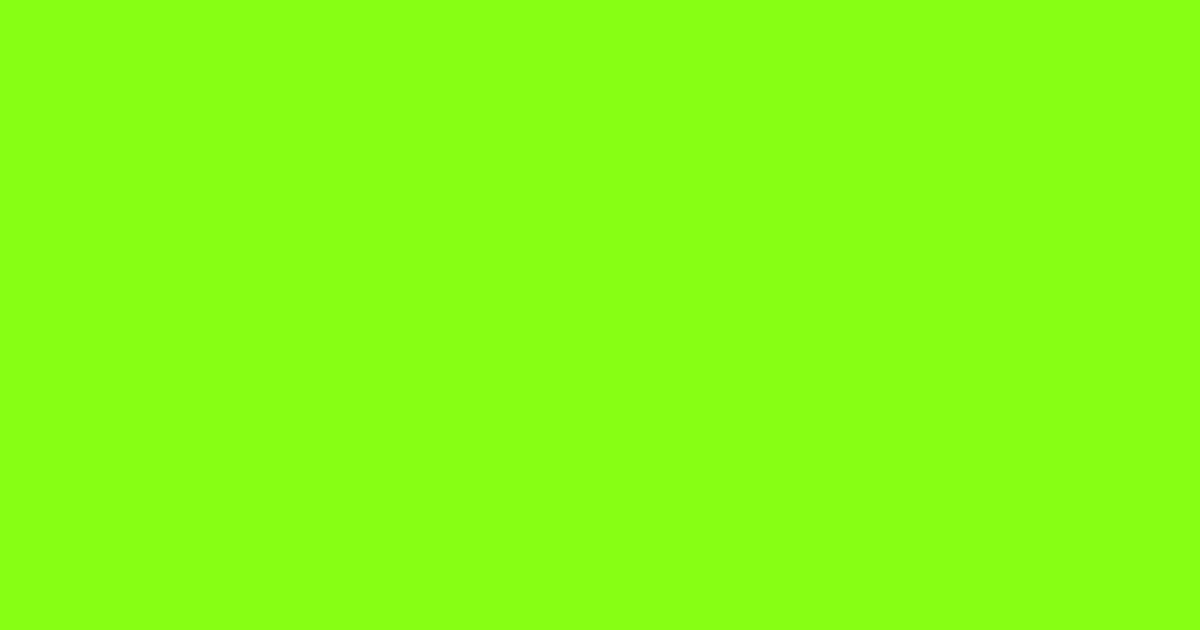 #86fe14 chartreuse color image