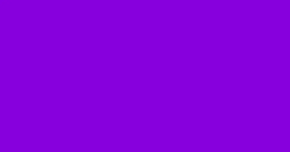 #8700dc electric violet color image