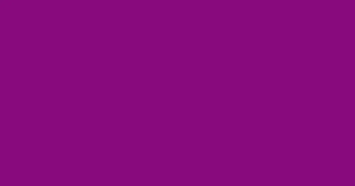 #870a7e violet eggplant color image