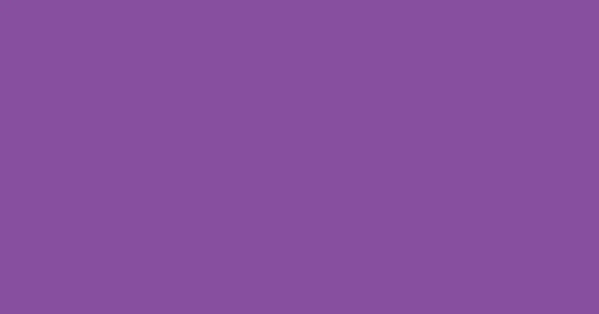 #874fa0 vivid violet color image
