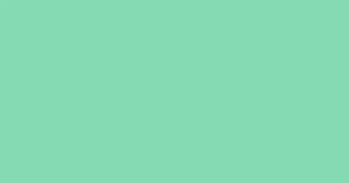 #87dab2 algae green color image
