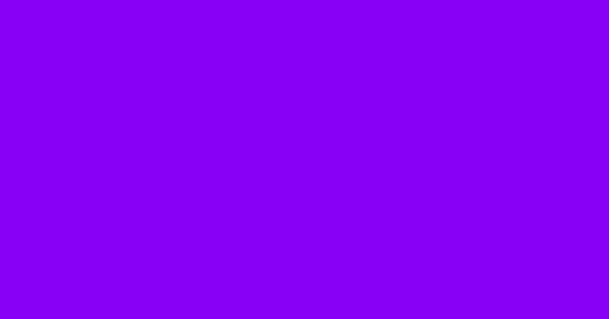 #8800f7 electric violet color image