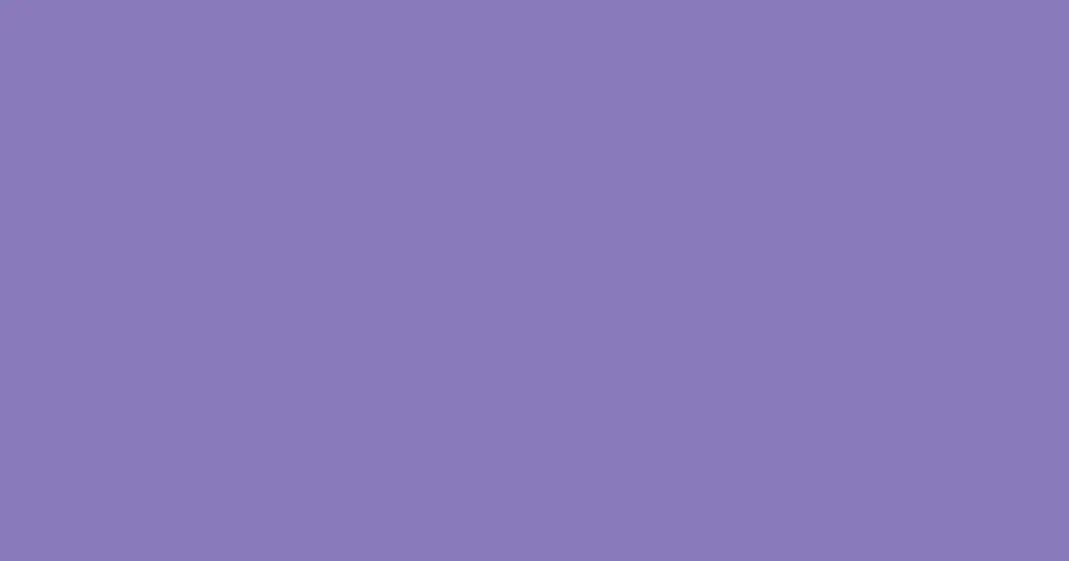 #887abc purple mountain's majesty color image