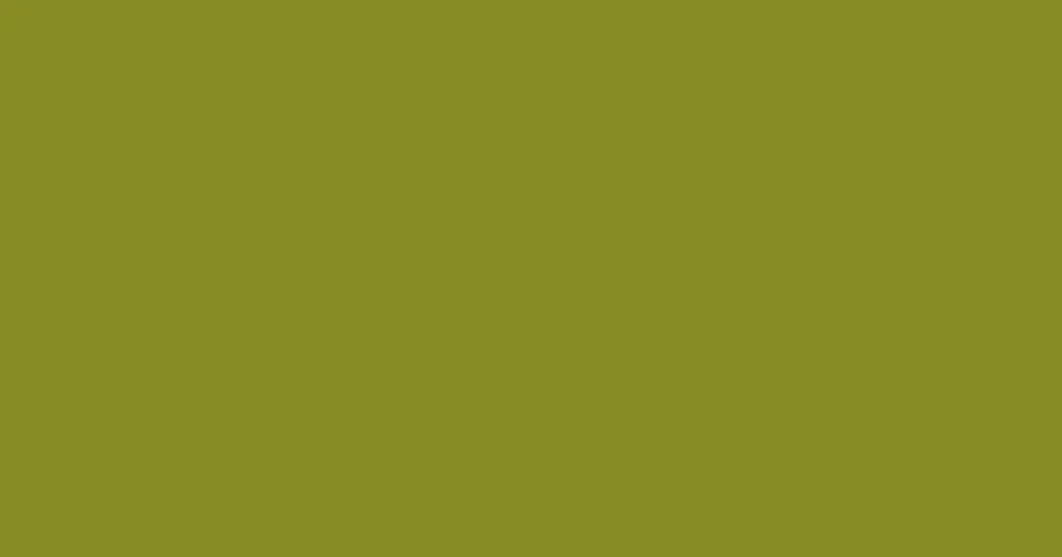 #888b24 wasabi color image