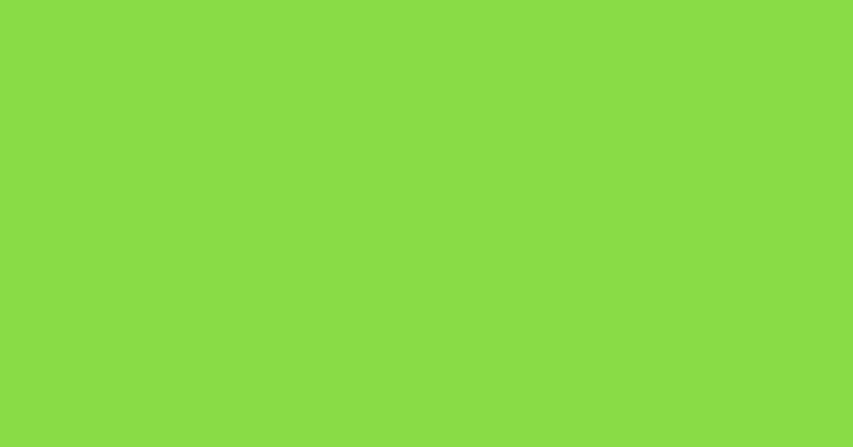#88dc44 conifer color image